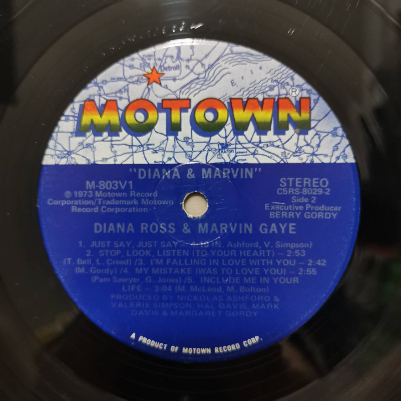 แผ่นเสียงมือสอง Diana Ross & Marvin Gaye – Diana & Marvin (ปกVG++, แผ่นVG++) รบกวนอ่านรายละเอียดเกรดสภาพแผ่นก่อนสั่งซื้อ