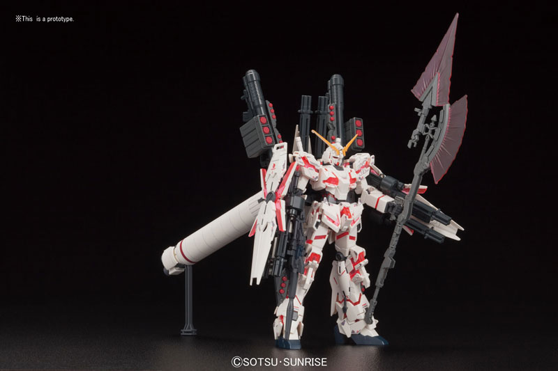 HGUC 1/144 Full Armor Unicorn Gundam (Destroy Mode Red Color Ver.)