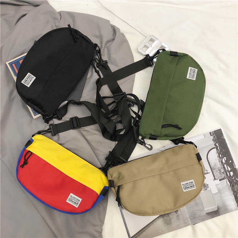 มาใหม่! NY40 กระเป๋าสะพายข้าง 4 สี สวยเท่ ผ้า Nylon กันน้ำ ผู้ชาย ผู้หญิง
