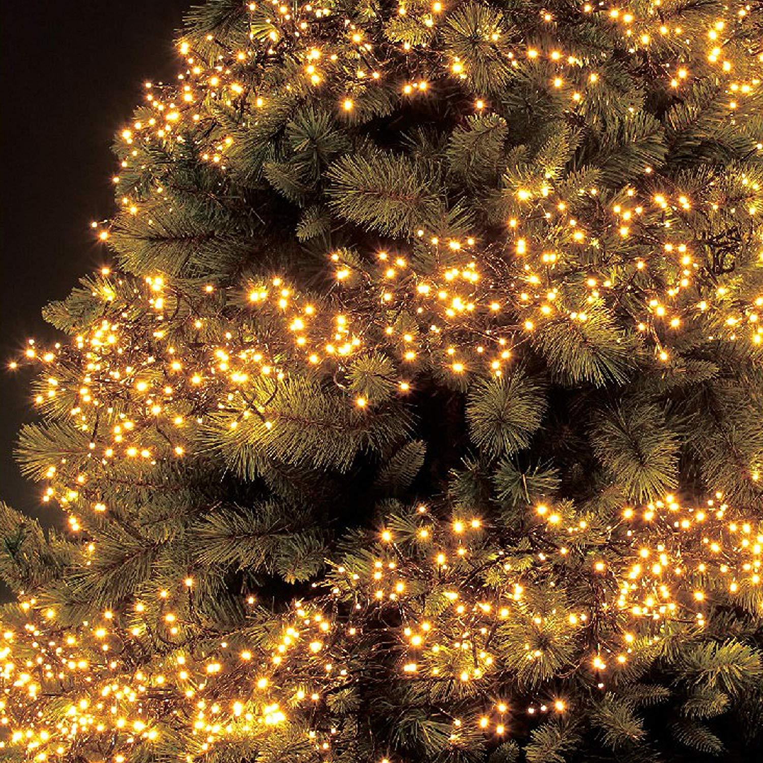 ไฟประดับ led ยาว 50 เมตร เเสงวอร์มไวท์ (warmwhite) เเบบไฟกระพริบ ปรับได้ 8 โหมด ไฟคริสต์มาส ไฟคริสมาส ไฟปีใหม่ สายไฟประดับต้นคริสต์มาส ไฟตกเเต่งเทศกาล สำหรับตกเเต่งอาคารสถานที่ สวน ห้องนอน ร้านค้า ต้นไม้ จำนวน 1 ชิ้น