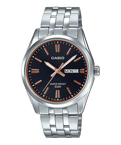Casio Dress อะนาล็อก - สุภาพบุรุษ รุ่น MTP-1335D-1A2V