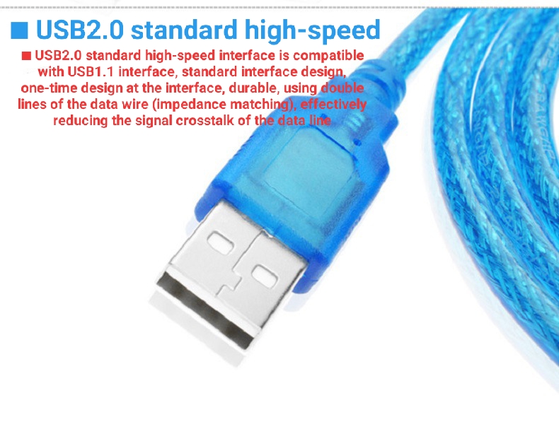 Cable USB V.2.0 ผู้/ผู้ ความยาว 10M