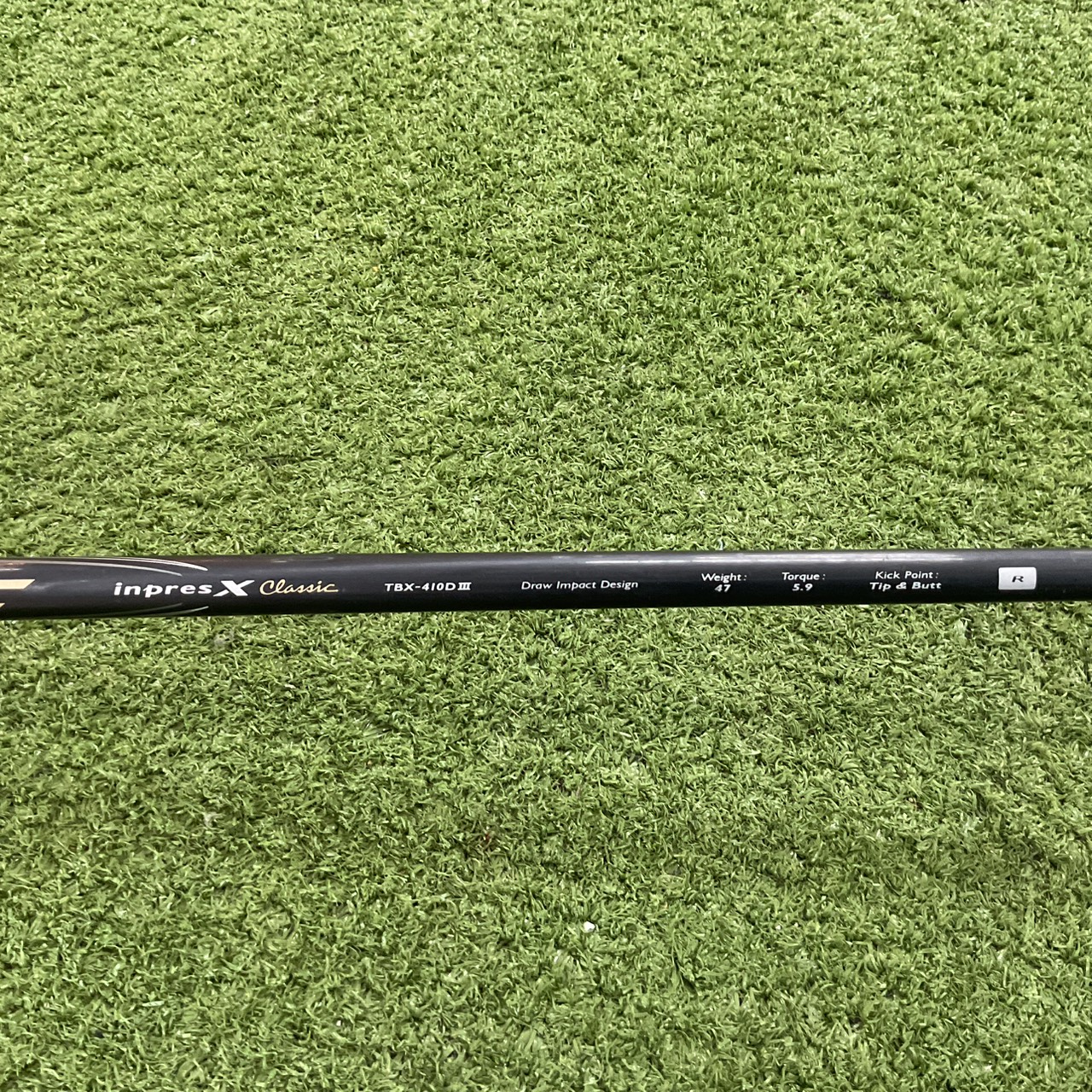 DRIVER 10.5° YAMAHA : inpres X Classic / TBX-410D III Flex-R ก้านกราไฟร์