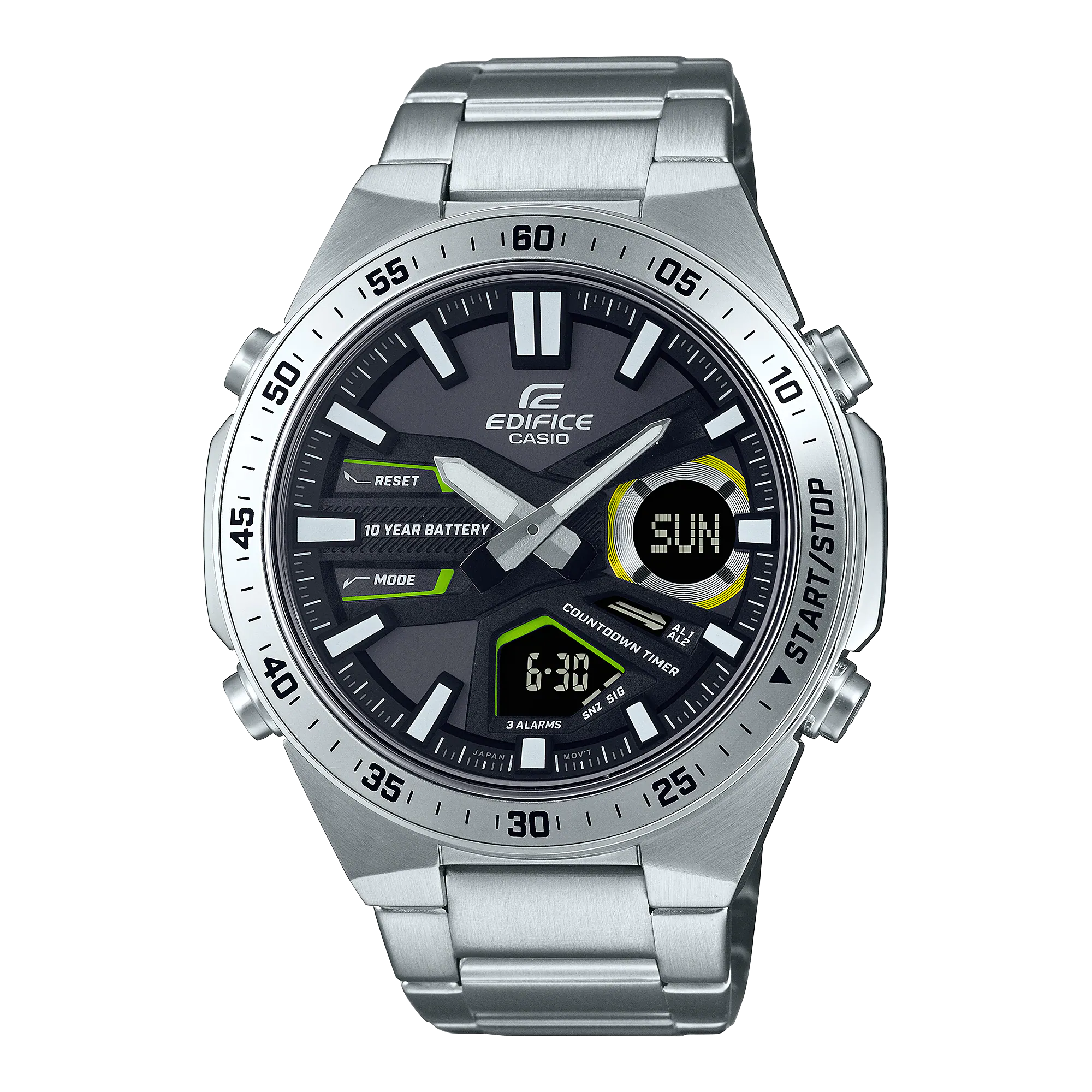 EFV-C110D-1A3V | อะนาล็อก-ดิจิตอล | EDIFICE | นาฬิกา | CASIO