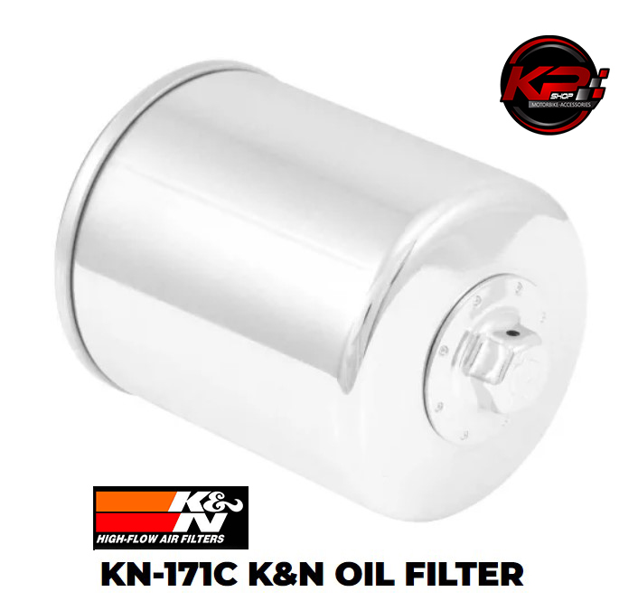กรองน้ำมันเครื่อง KN-171C FOR HARLEY FLFB FAT BOY 107
