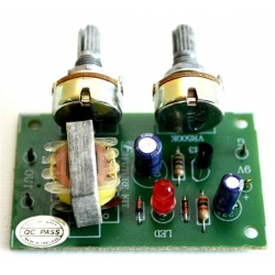 FA927วงจรเครื่องนวดกล้ามเนื้อด้วยคลื่น9V(ประกอบลงปริ้นPCBแล้ว)