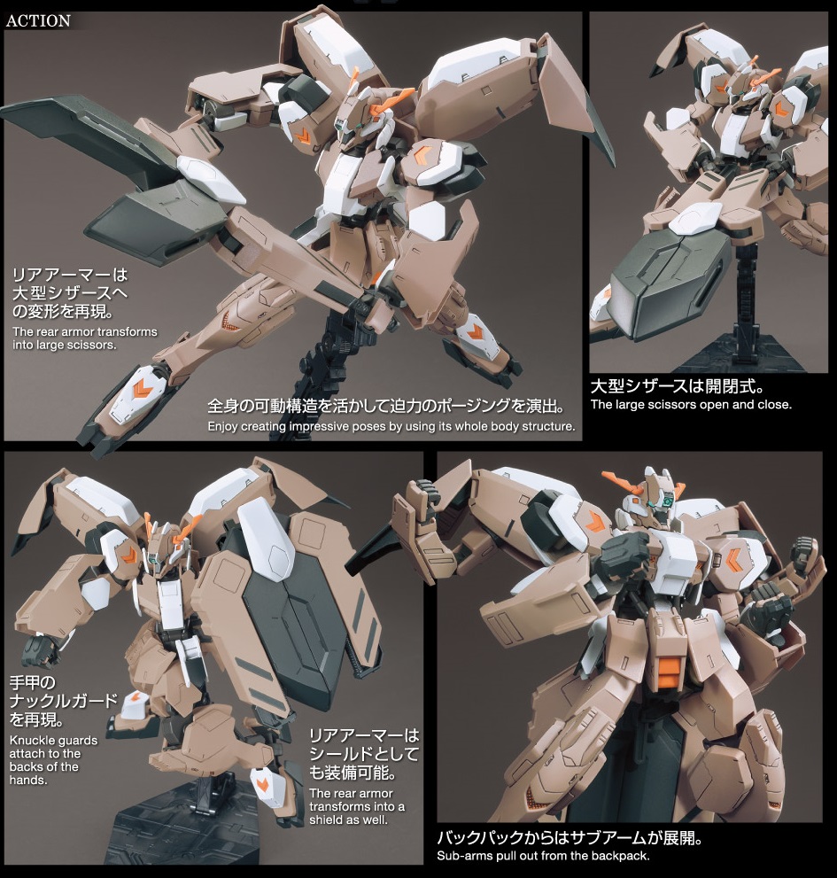 HG 1/144 GUNDAM GUSION REBAKE FULL CITY