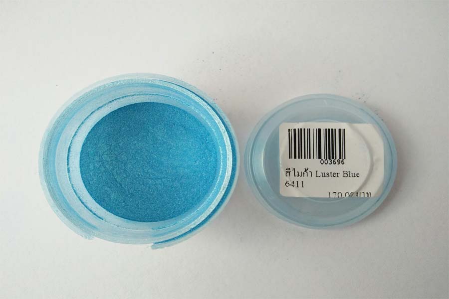 สีไมก้า ฟ้า Luster Blue 6411 : 003696