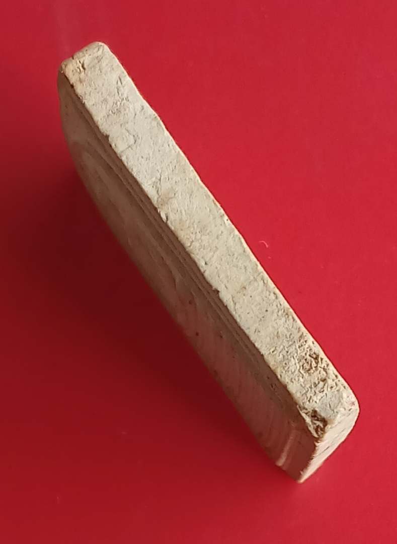 พระสมเด็จ พิมพ์เกศไชโย ฐาน 7 ชั้น หลังเสือ หลวงพ่อทองอยู่ วัดใหม่หนองพะอง จ.สมุทรสาคร