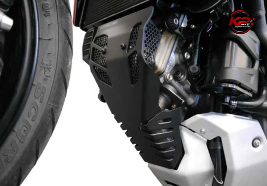 การ์ดเครื่อง Evotech Ducati Multistrada 1200 Engine Guard Protector 2015 - 2017