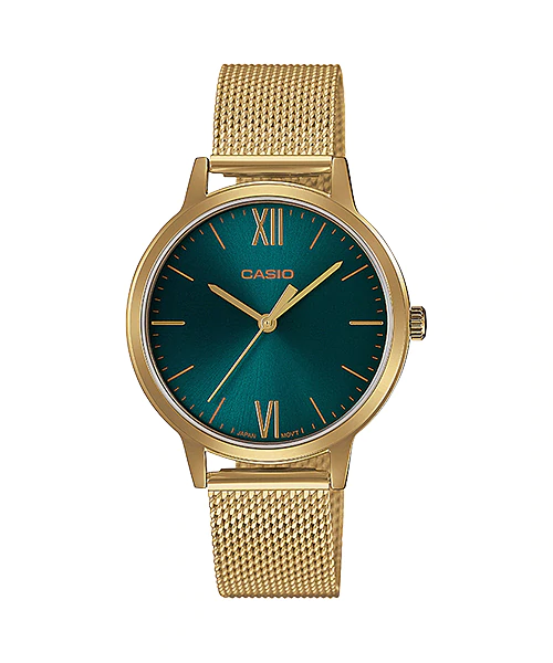 Casio Standard อะนาล็อก-สุภาพสตรี รุ่น LTP-E157MG-3A