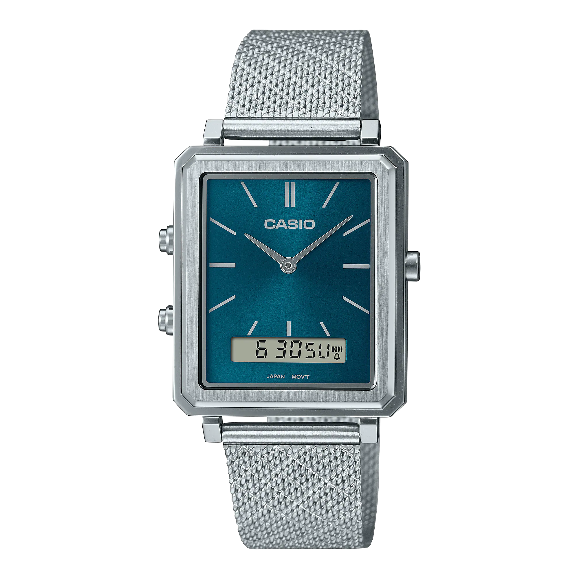 MTP-B205M-3E | ระบบผสมอะนาล็อก-ดิจิตอล | Dress | นาฬิกา