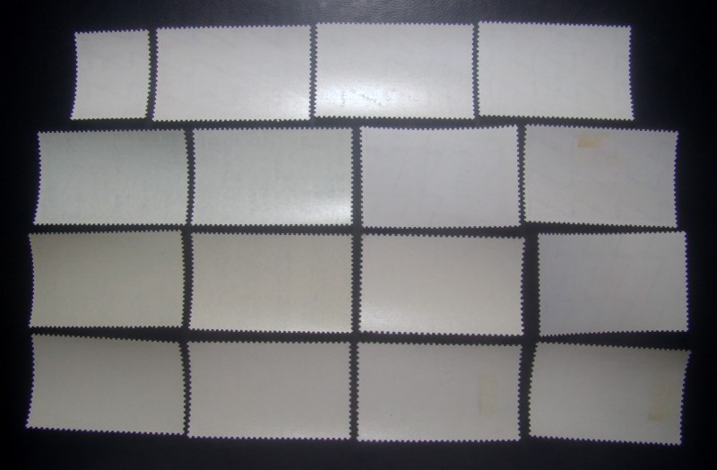 ((--ยังไม่ใช้--)) s3024-แสตมป์ในหลวง ร.9 ชุดที่5 พ.ศ.2515 + แสตมป์ปี 2526-27 พิมพ์ England-Holland-Japan จำนวน 9 ชุด ยังไม่ใช้ สวย ราคาเบา น่าสะสมครับ