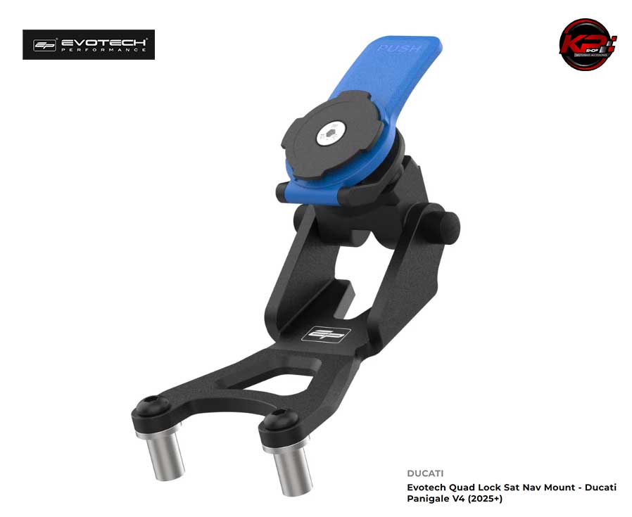 ขาจับโทรศัพท์ Evotech Quad Lock Sat Nav Mount - Ducati Panigale V4 (2025+)
