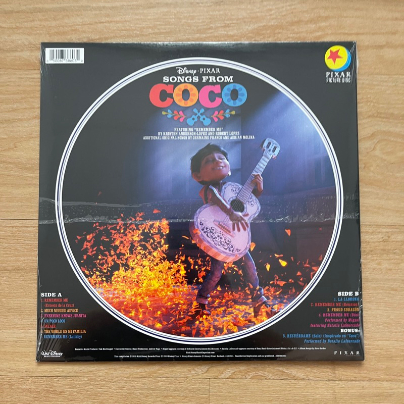 แผ่นเสียง Various - Songs From Coco , Vinyl, LP, Album, Picture Disc,US มือหนึ่ง ซีล