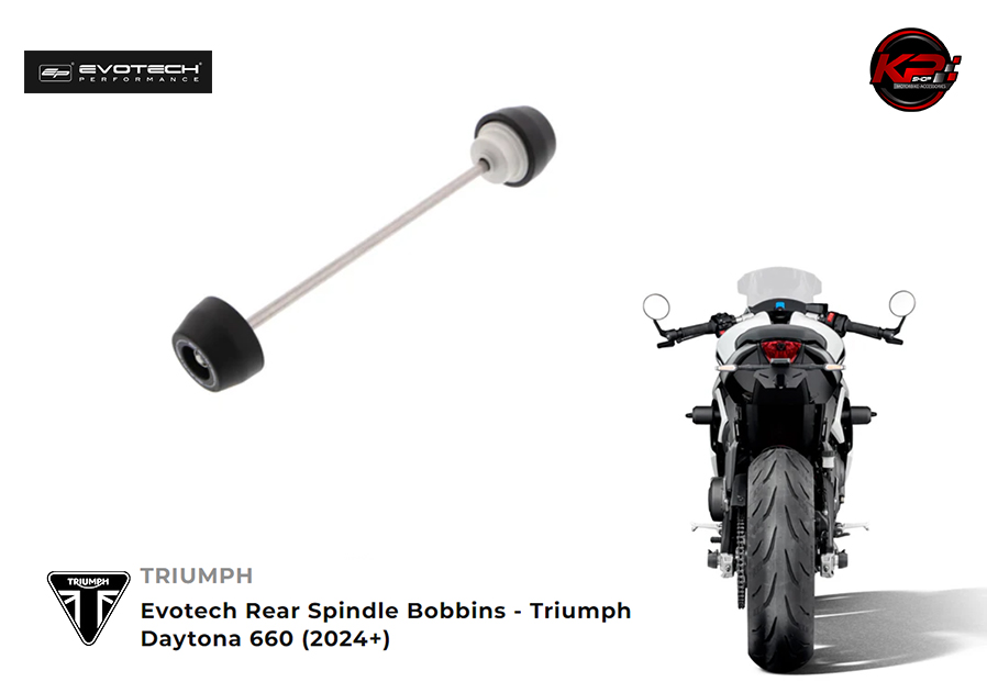 กันล้มหลัง EVOTECH FOR TRIUMPH DAYTONA 660