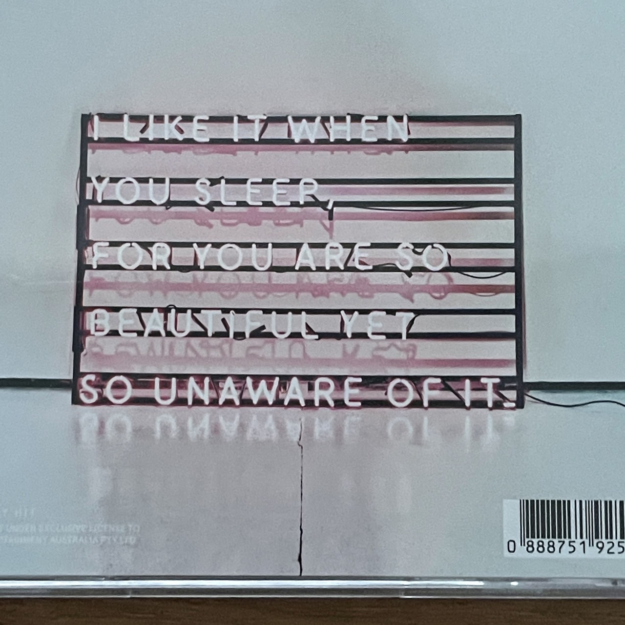 CD ซีดีเพลง The 1975 – I Like It When You Sleep, For You Are So Beautiful Yet So Unaware Of It