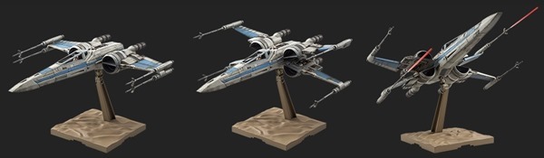 1/72 Resistance X-Wing Fighter
