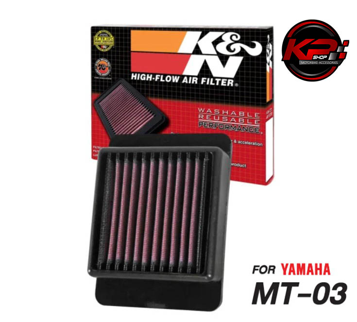 กรองอากาศ K&N YAMAHA MT-03 (YA 3215)