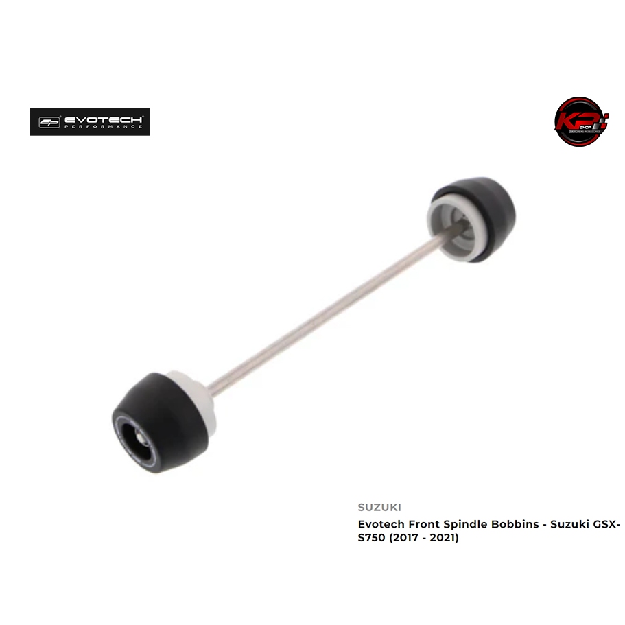 กันล้มหน้า Evotech Front Spindle Bobbins - Suzuki GSX-S750 (2017 - 2021)