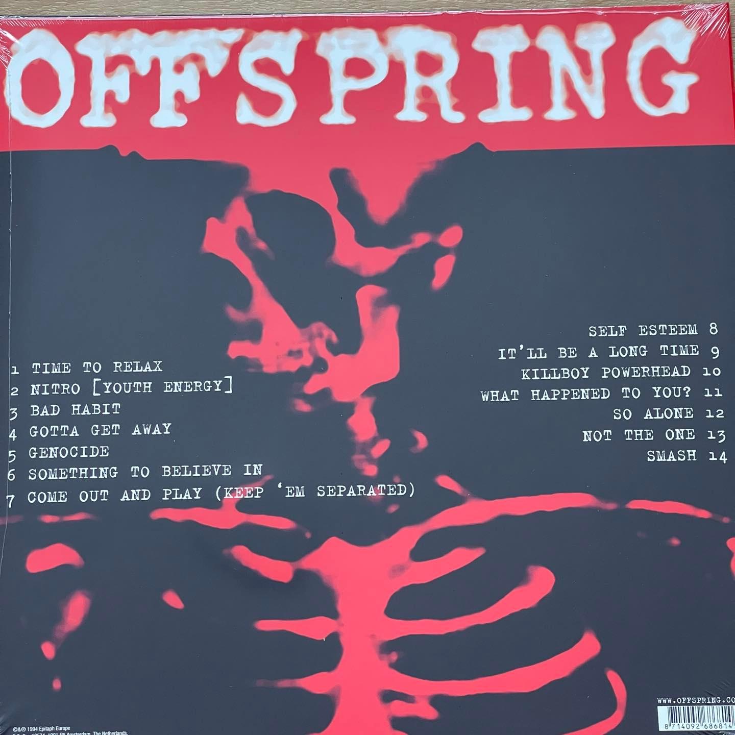 แผ่นเสียง The Offspring– Smash ,Vinyl, LP, Album, Reissue, Remastered แผ่นเสียงมือหนึ่ง ซีล