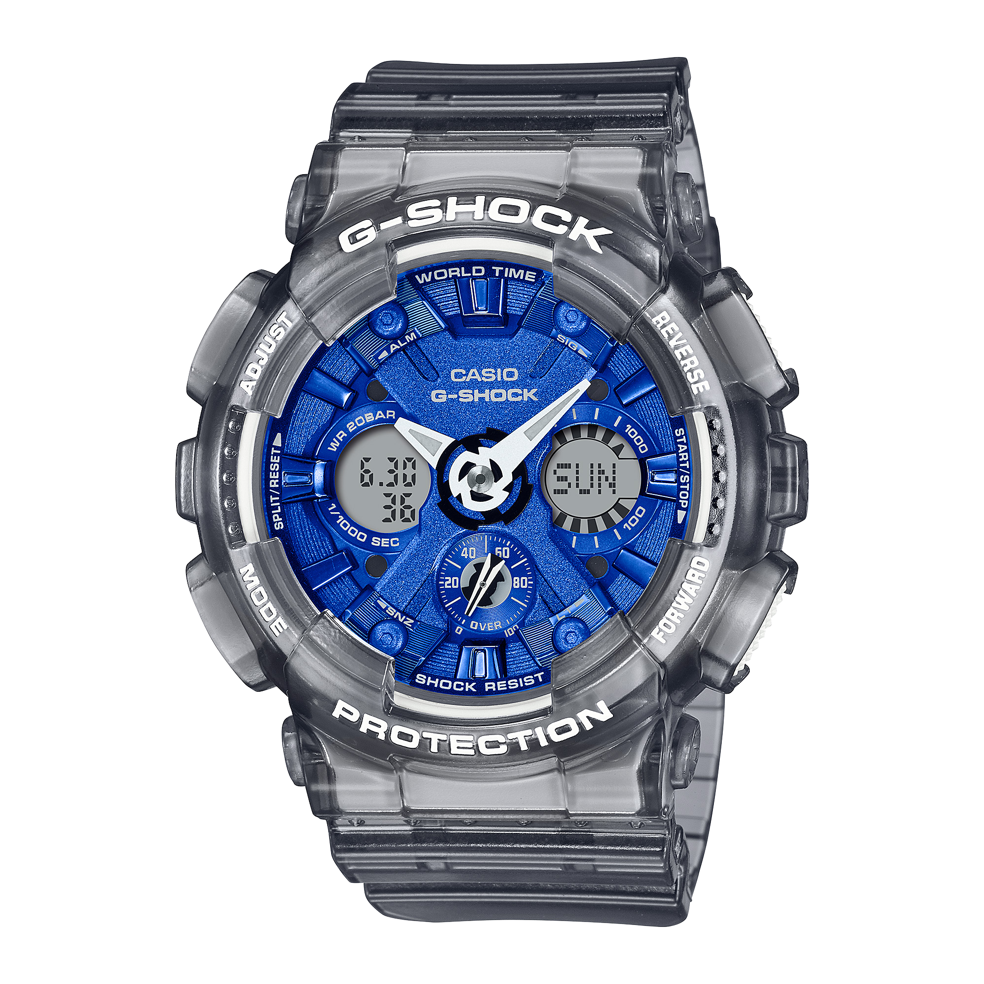 GMA-S120TB-8A | อะนาล็อก-ดิจิตอล | ผู้หญิง | G-SHOCK | นาฬิกา | CASIO