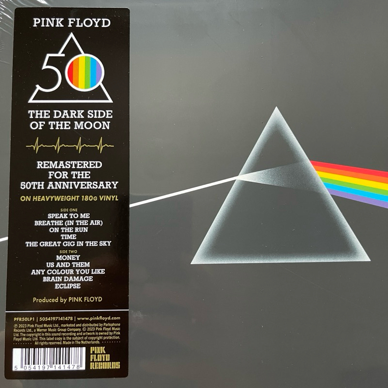 แผ่นเสียง Pink Floyd - The Dark Side Of The Moon **50th Anniversary , Vinyl, LP, Album มือหนึ่ง ซีล