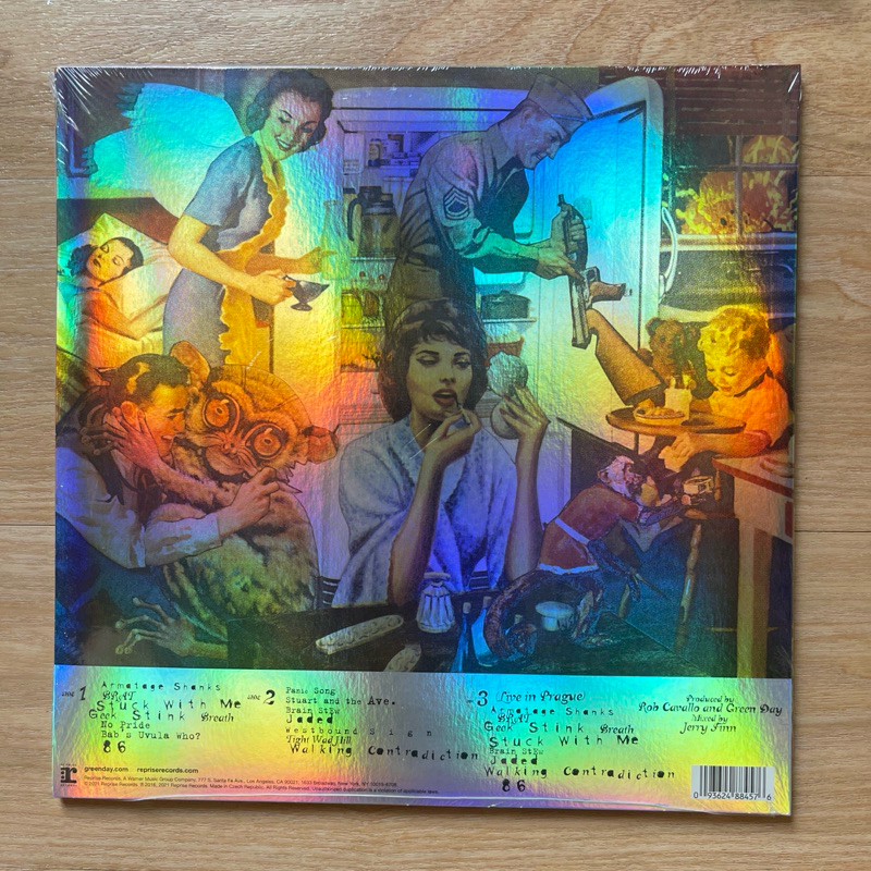 แผ่นเสียง Green Day – Insomniac Limited Edition, 25th Anniversary Edition 2 LP,Eu มือหนึ่ง ซีล