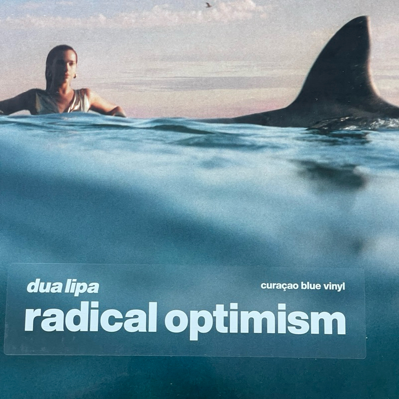 แผ่นเสียง Dua Lipa - Radical Optimism ,Vinyl, LP, Album, Blue Transparent [Curaçao Blue] มือหนึ่ง ซีล
