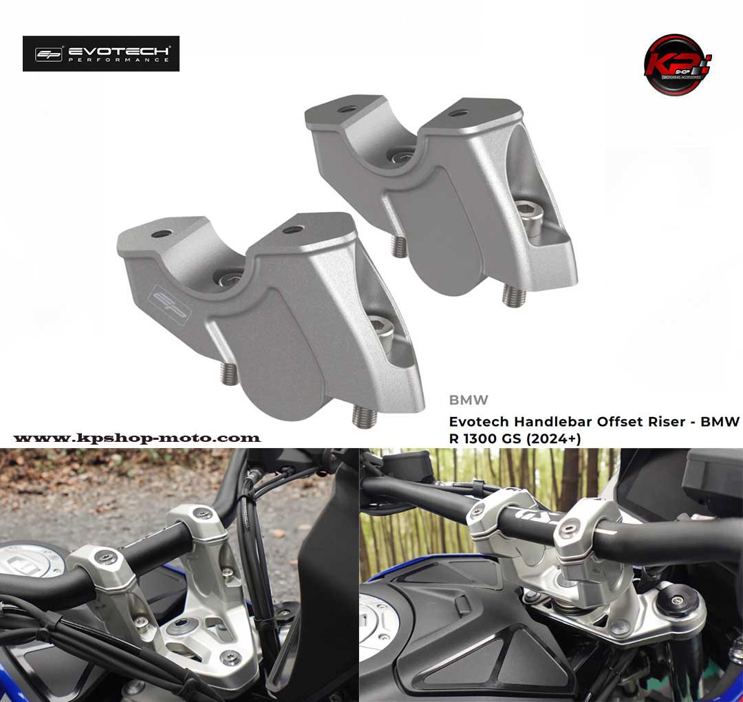 ตุ๊กตาแฮนด์ (ล่าง) Evotech Handlebar Offset Riser - BMW R 1300 GS (2024+)
