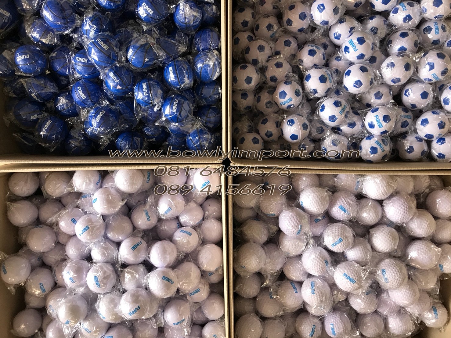 ผลิตลูกบอลบีบ บริหารมือ พร้อมโลโก้