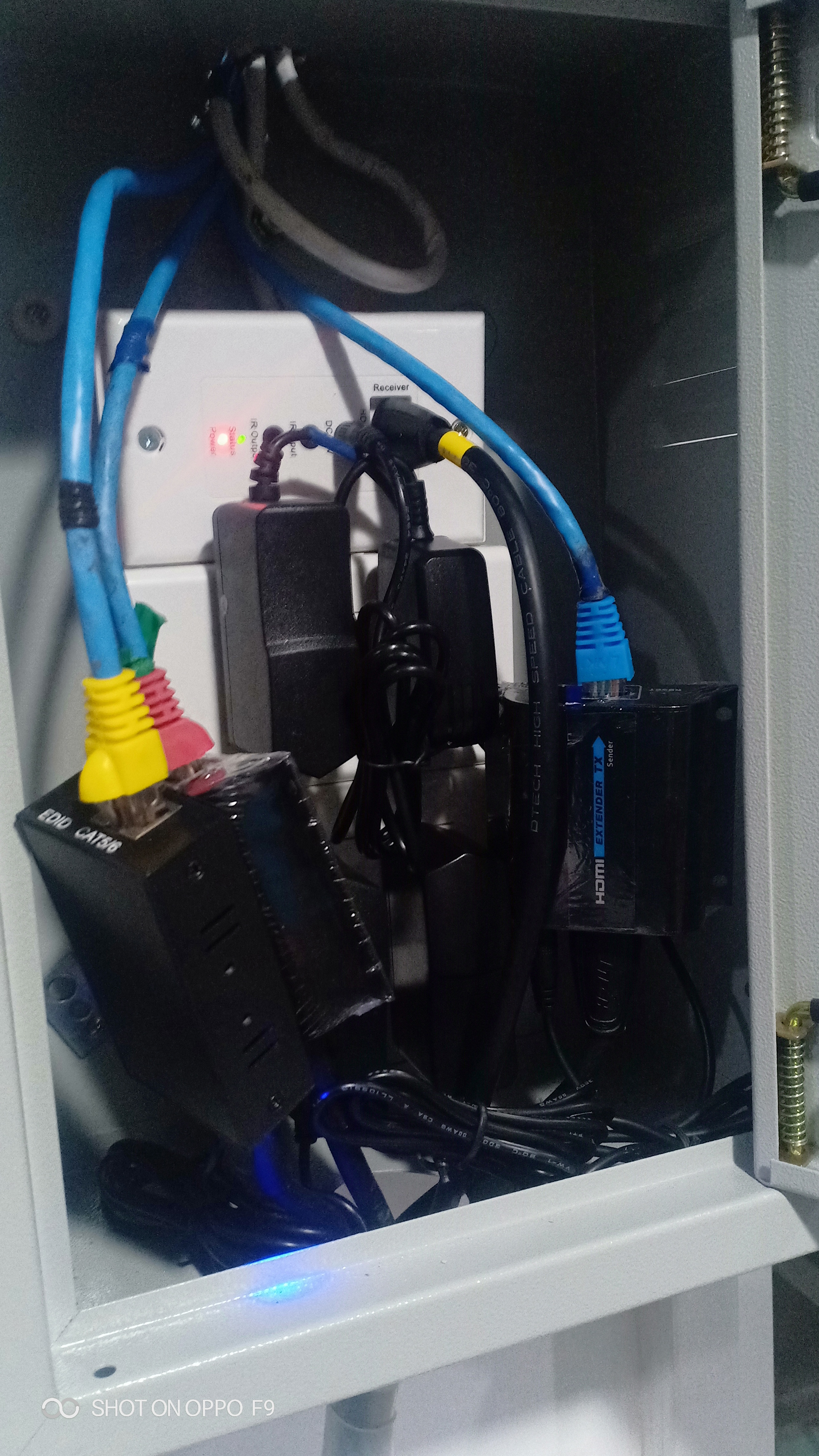 HDMI WALL PLATE EXTENDER 60M (POE) (คู่ละ)