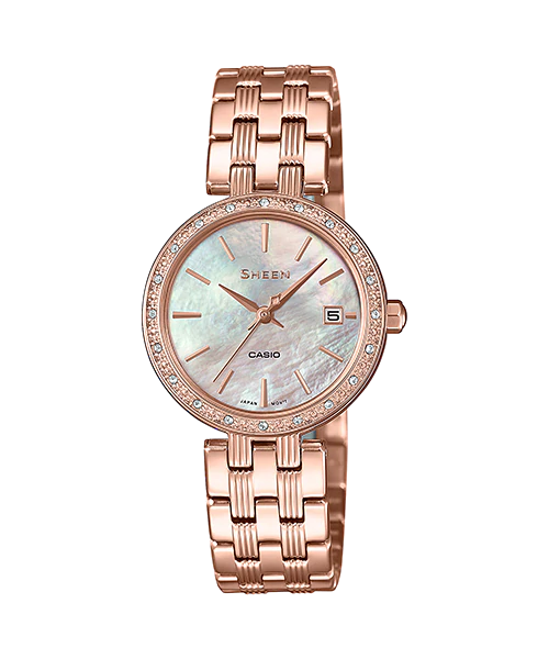 Casio Sheen 3-Hands Analog รุ่น SHE-4060PG-4A