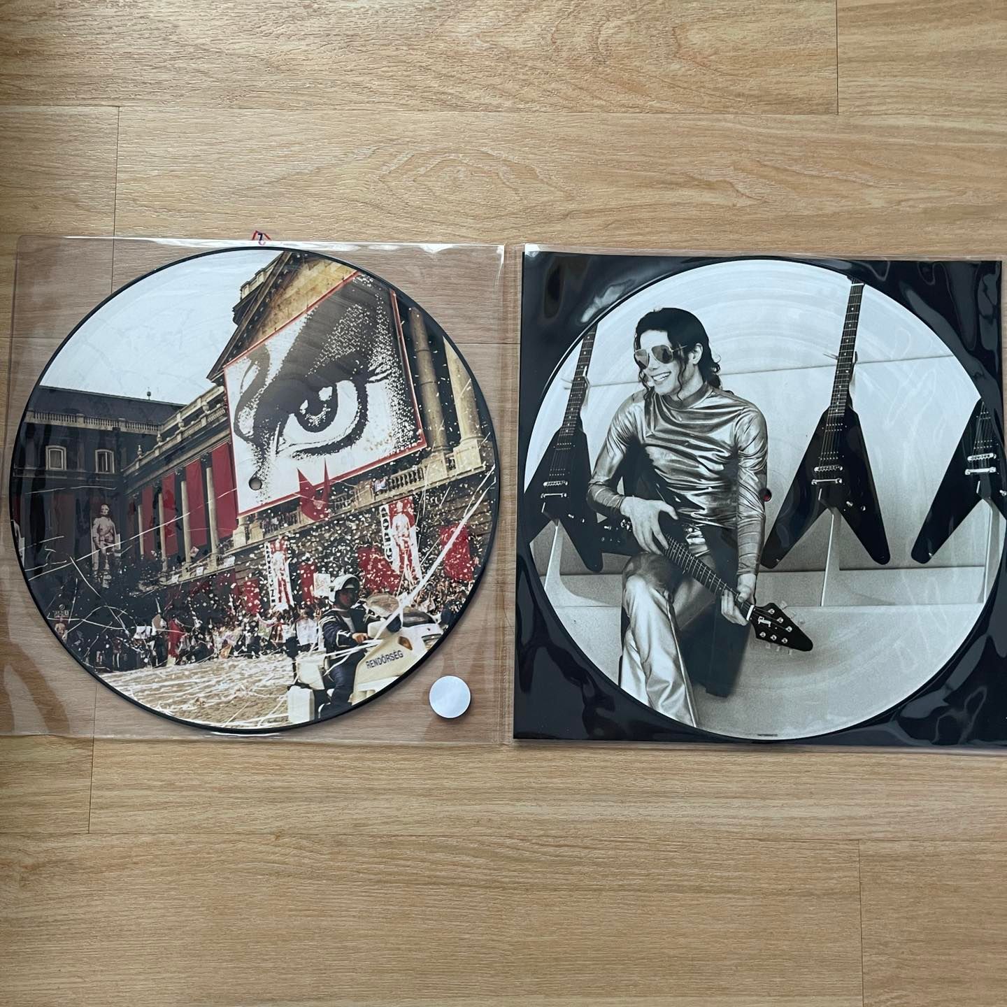 แผ่นเสียง Michael Jackson – History Continues ,2 x Vinyl, LP, Compilation, Picture Disc แผ่นเสียงมือหนึ่ง ซีล