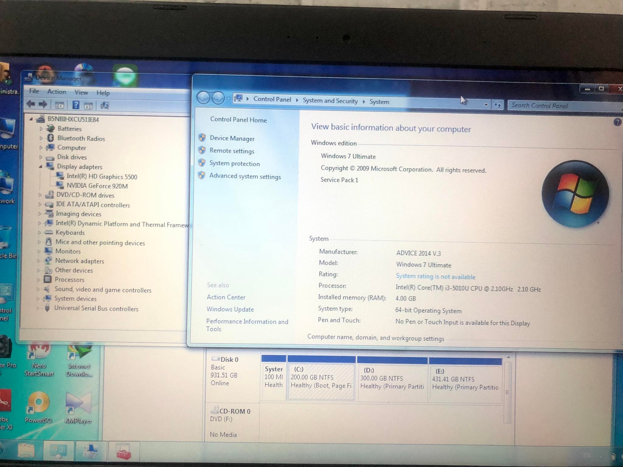 Notebook Asus K455L