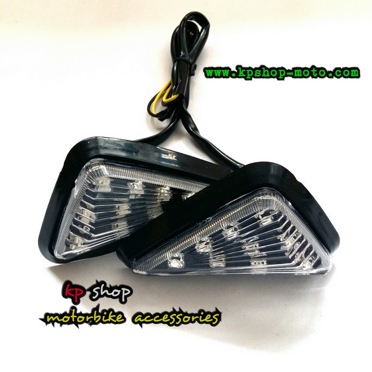 ไฟเลี้ยวมอเตอร์ไซค์แต่ง LED