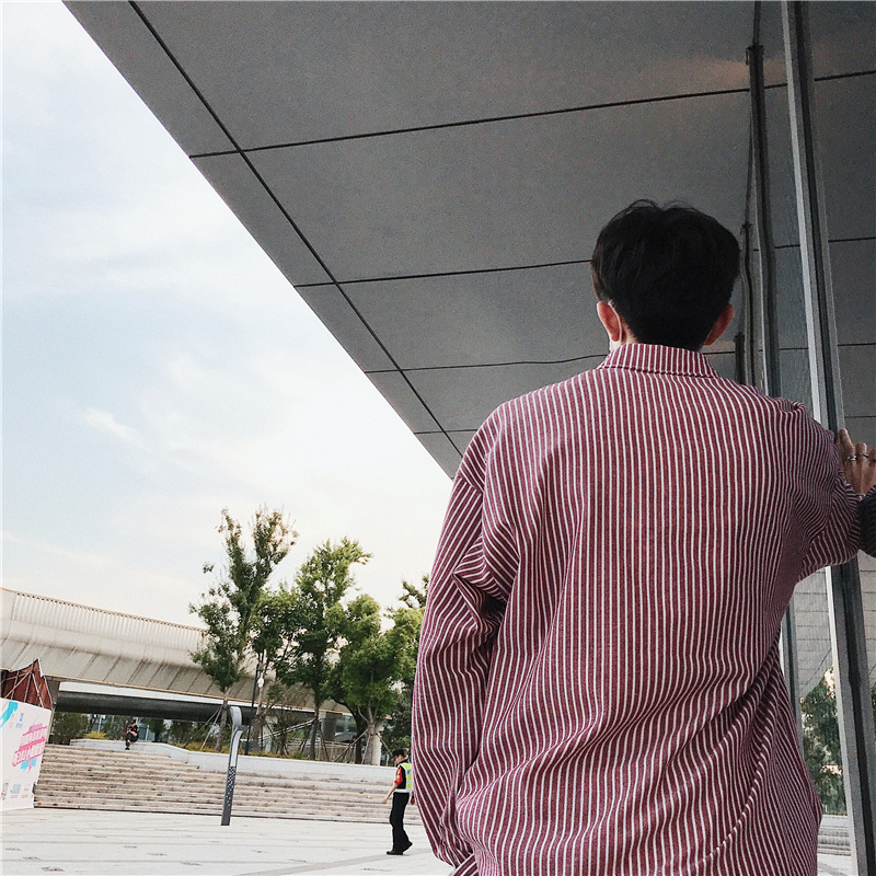 ✅ ลดล้างสต๊อค (S11 กระเป๋าเสื้อน้องแมว) ผ้า oxford เสื้อเชิ้ตแขนยาว Shirt แฟชั่น เสื้อเที่ยว M L XL XXL 2XL