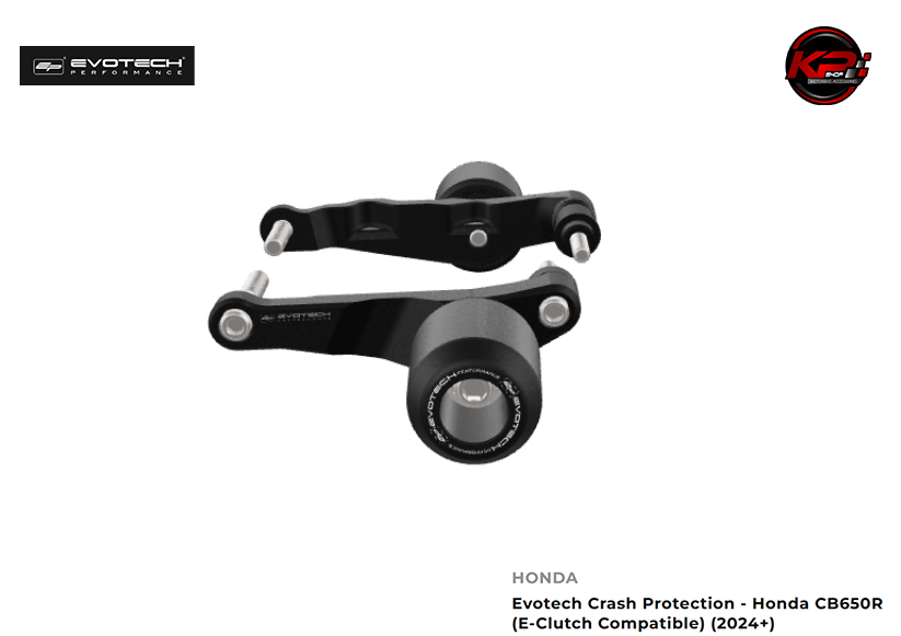 กันล้มกลาง Evotech Crash Protection - Honda CB650R (E-Clutch Compatible) (2024+)