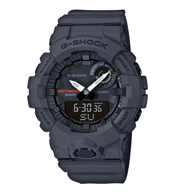 Casio G-Shock Bluetooth® รุ่น GBA-800-8 (เพื่อการออกำลังกาย นับก้าวได้)