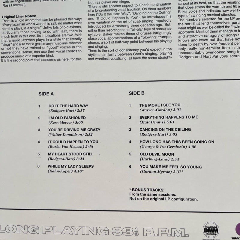 แผ่นเสียง Chet Baker - It Could Happen To You ,**Limited Edition, Purple Vinyl, LP, Album, มือหนึ่ง ซีล