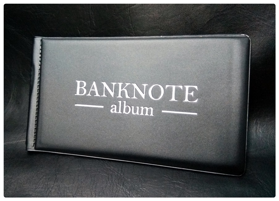 (BA10-1) อัลบั้มสะสมธนบัตร (10 ช่อง) สีดำ