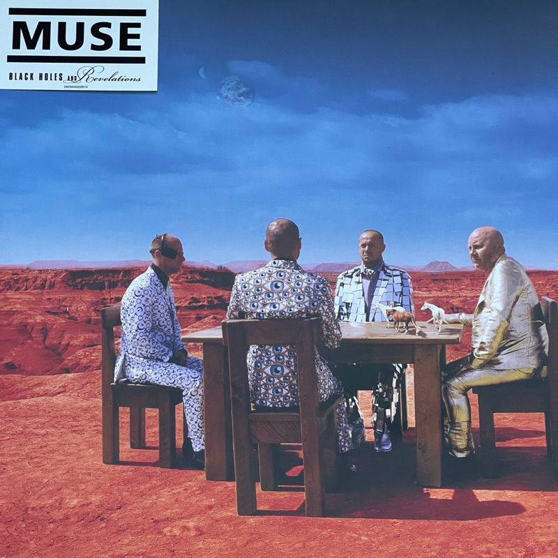 แผ่นเสียง Muse อัลบั้ม Black Holes And Revelations, Vinyl, LP, Album, Reissue มือหนึ่ง ซีล