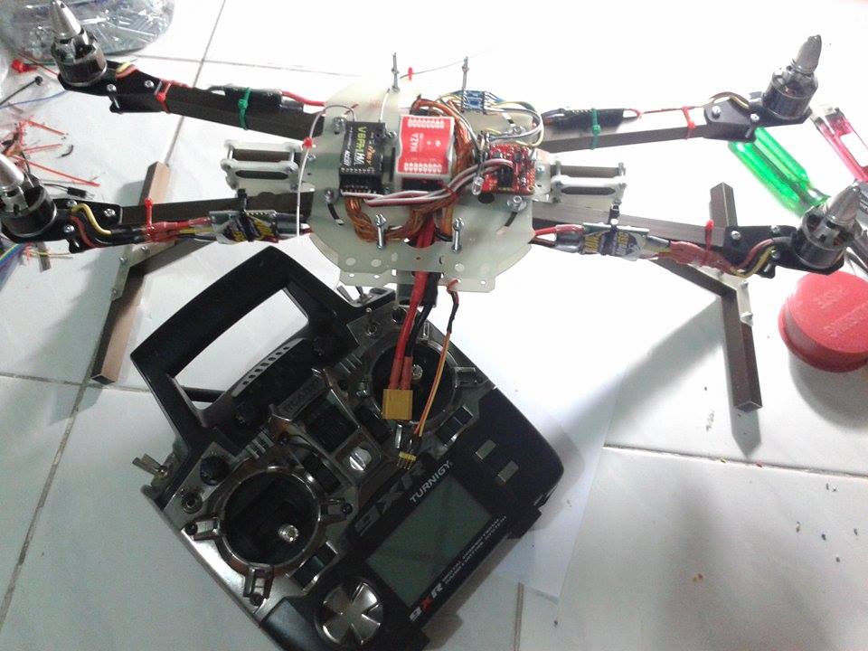 Naza-M Lite using Optical Flow ADNS-3080