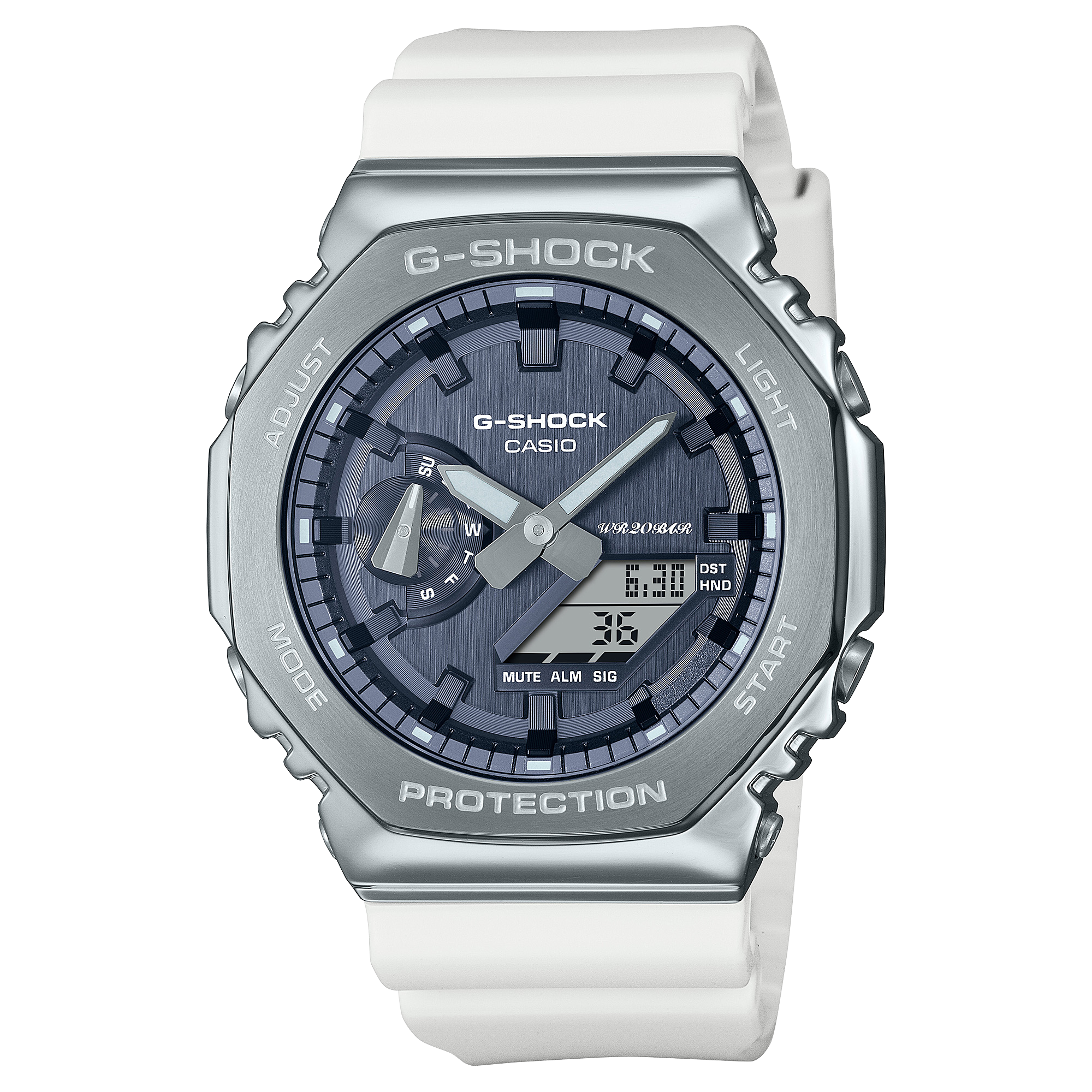 GM-2100WS-7A | อะนาล็อก-ดิจิตอลมาตรฐาน | ซีรีส์ 2100 | G-SHOCK | นาฬิกา | CASIO (คอลเลคชันตามฤดูกาล 2023)