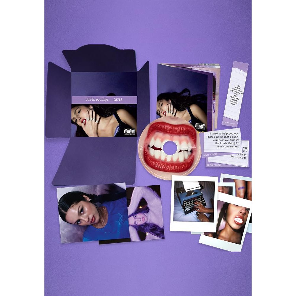 CD Olivia Rodrigo - Guts **Limited Edition FAN Box Set, CD ,Album, Stereo ,มือหนึ่ง ,แท้ , ซีล