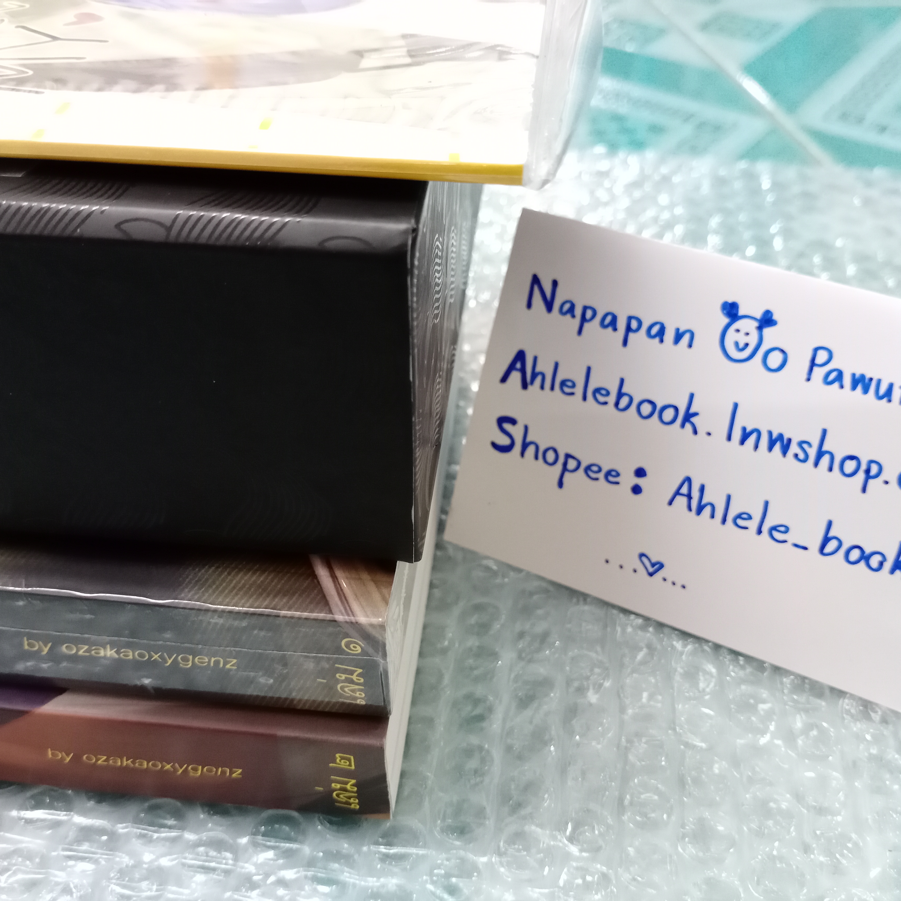 [นิยายวาย] Boxset จ้าวธารา หนังสือ 2 เล่มจบ + โดจิน seven days + สแตนดี้ 3 ลาย + ที่คั่นไดคัท