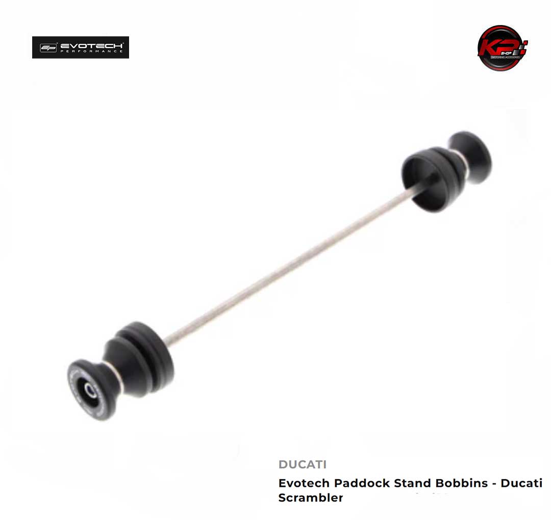 กันล้มหลัง แบบมีสปูน กันล้มหลังแบบยกสแตนด์ EVOTECH FOR DUCATI SCRAMBLER