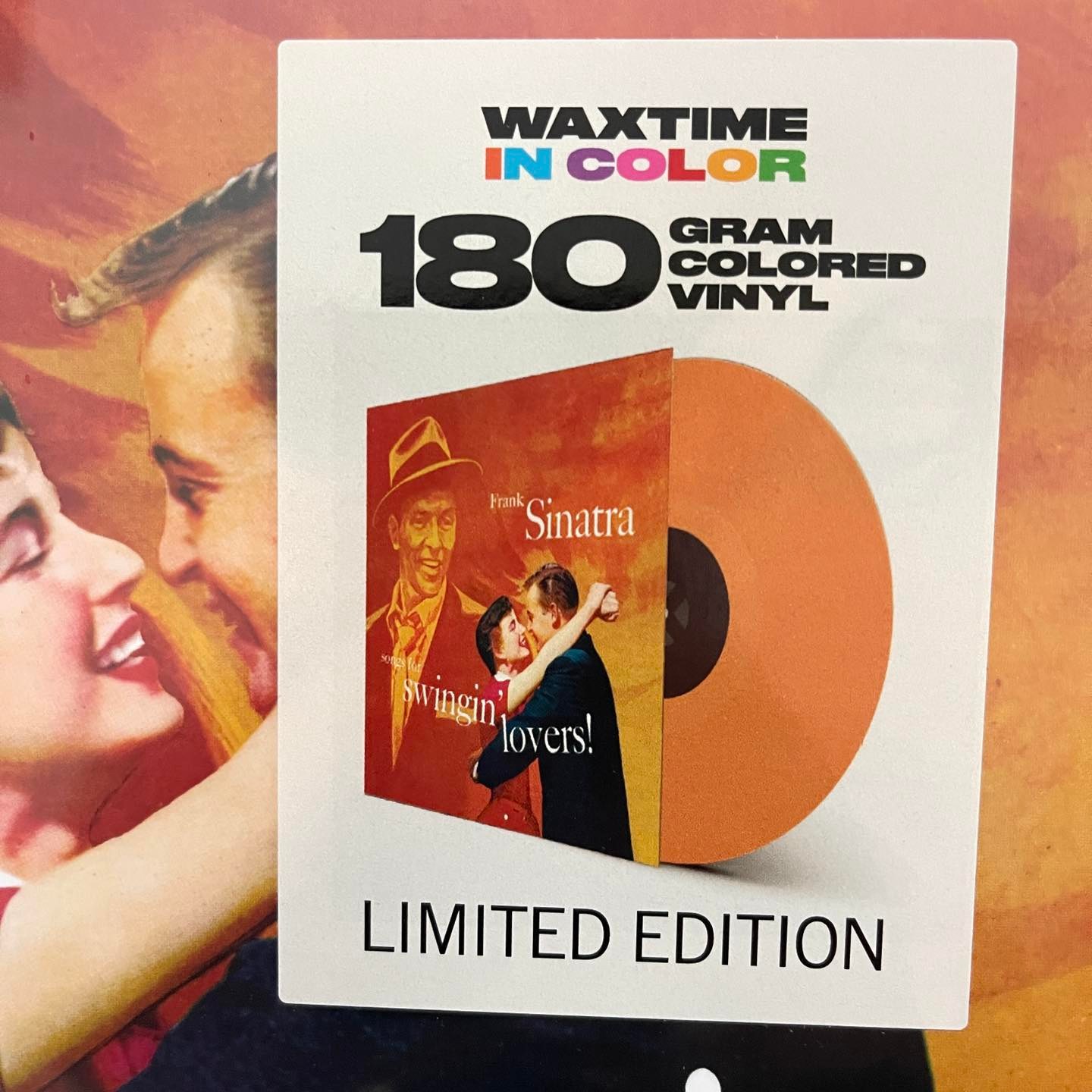 แผ่นเสียง Sinatra – Songs For Swingin' Lovers **Limited Edition, Reissue, Orange Vinyl แผ่นเสียงใหม่ ซีล