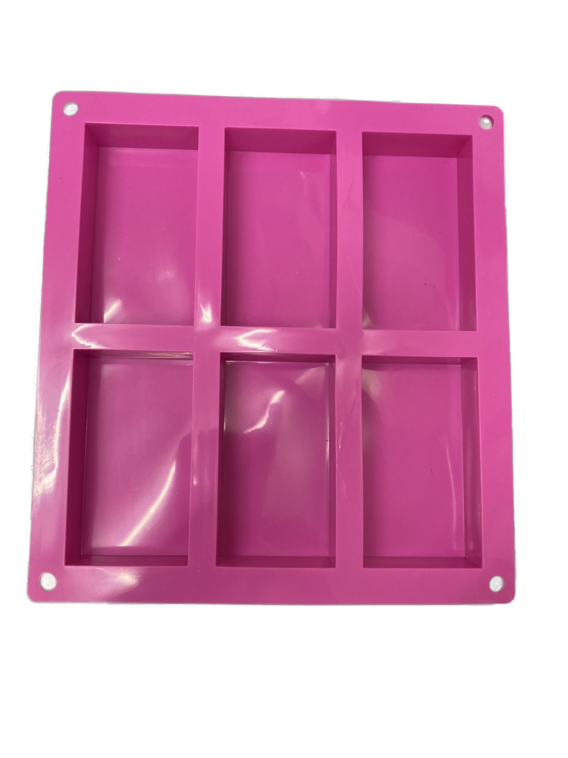 แม่พิมพ์สี่เหลี่ยมผืนผ้า 6ช่องขนาด150กรัม :007764