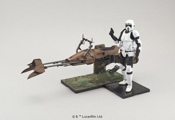 1/12 Scout Trooper & Speeder Bike